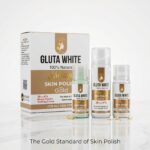 Gluta White 100% Natural Skin Polish 24K Gold By Nidaye